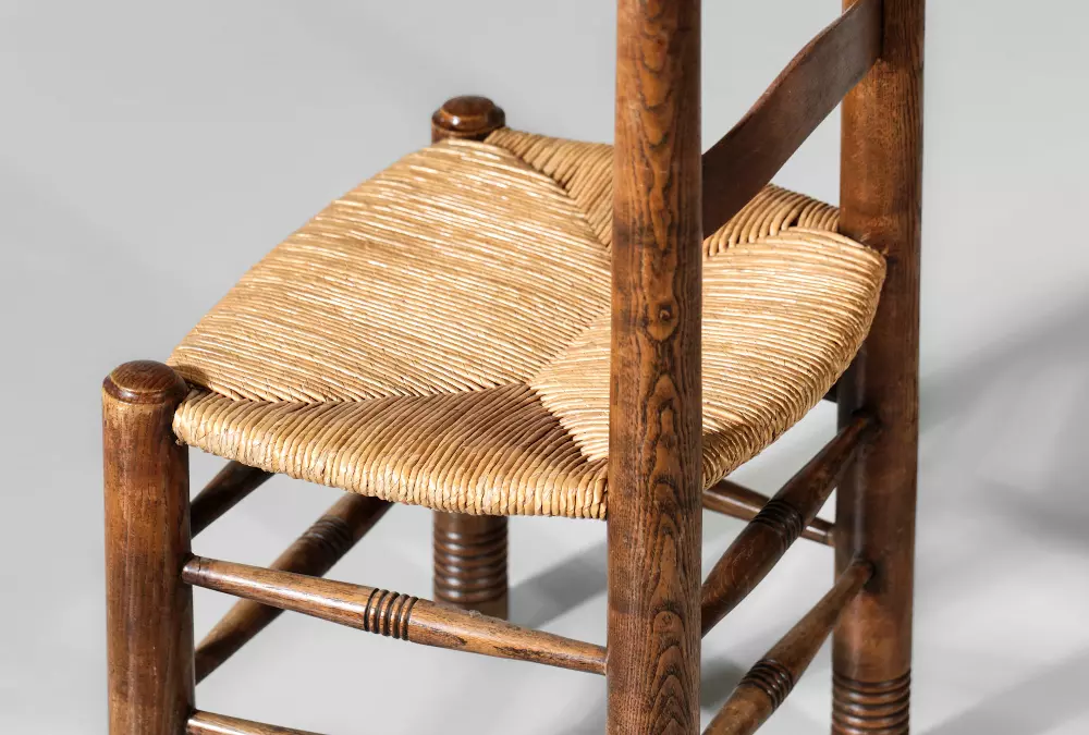 Relooker Chaise En Bois Et Paille
