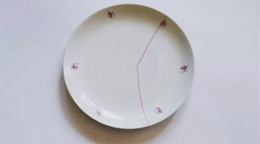 vaisselle ébréchée que faire